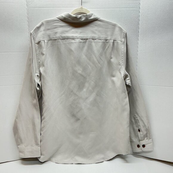 LARGE MENS LONG SLEEVE BUTTON DOWN FRONT NWT - Picture 8 of 14